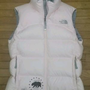 WOMEN'S THE NORTH FACE PINK PUFFER SZ MEDIUM